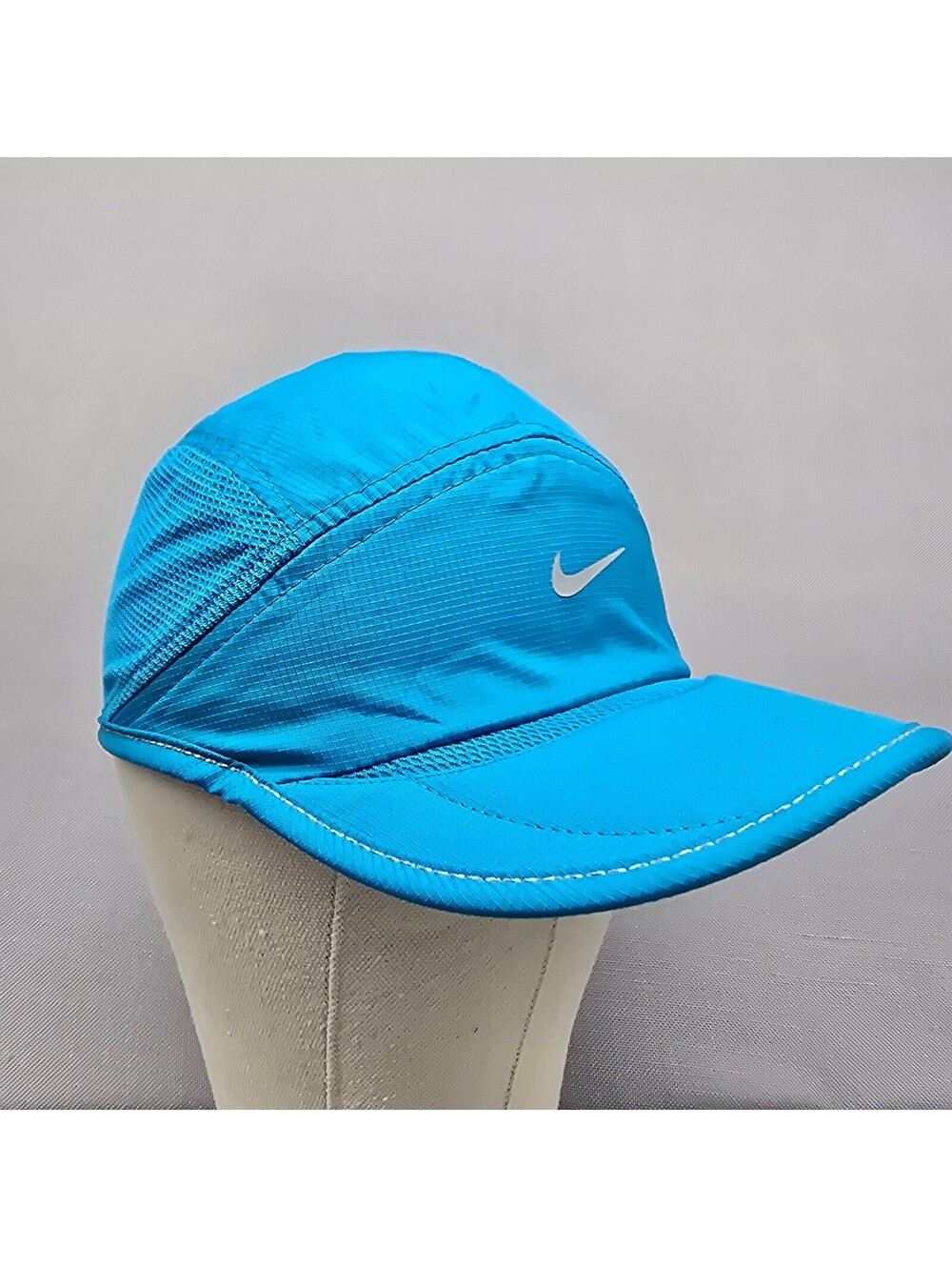 Vintage Nike Daybreak Hat Cap Dri Fit Swoosh Vintage Y2K 5 Panel Mesh Reflective